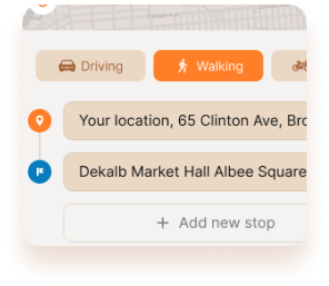 Adjust your route